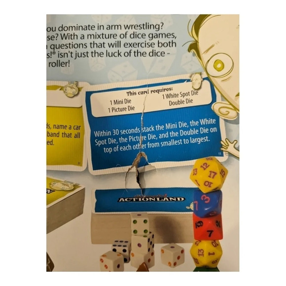 DICEcapades Family Party  Game NWT (Damaged Packaging) - Picture 6 of 6